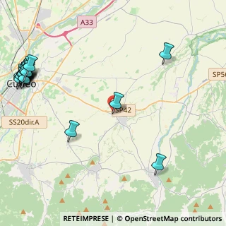 Mappa Via Vecchia Cuneo, 12081 Beinette CN, Italia (6.729)