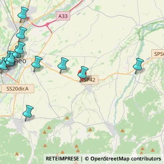 Mappa Via Vecchia Cuneo, 12081 Beinette CN, Italia (6.87133)