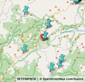 Mappa Via Canevari, 42032 Busana RE, Italia (6.841)