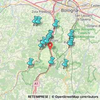 Mappa Via Setta, 40037 Sasso Marconi BO, Italia (6.24286)