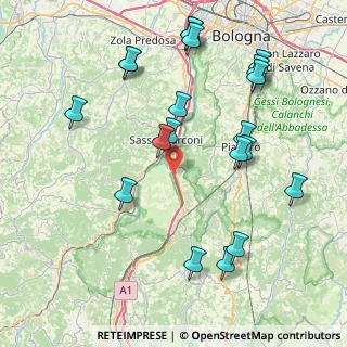 Mappa Via Setta, 40037 Sasso Marconi BO, Italia (9.268)