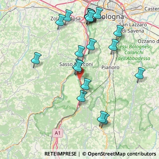Mappa Via Setta, 40037 Sasso Marconi BO, Italia (9.3005)