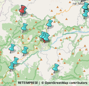 Mappa Via della Libertà, 42032 Busana RE, Italia (6.105)