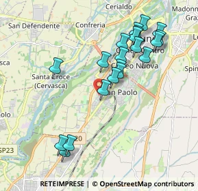 Mappa Via Vignolo, 12100 Cuneo CN, Italia (1.9955)