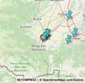 Mappa Via Vignolo, 12100 Cuneo CN, Italia (24.26467)