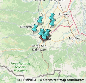 Mappa Via Vignolo, 12100 Cuneo CN, Italia (8.80182)