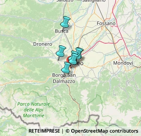 Mappa Via Vignolo, 12100 Cuneo CN, Italia (19.06077)