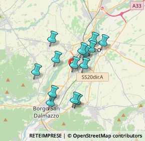 Mappa Via Vignolo, 12100 Cuneo CN, Italia (2.93786)