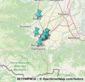 Mappa Corso Francia, 12100 Cuneo CN, Italia (19.03385)