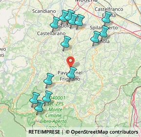 Mappa Via Francesco Petrarca, 41026 Pavullo nel Frignano MO, Italia (17.69286)