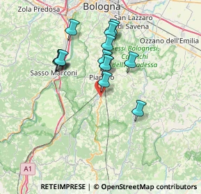 Mappa Via Fondovalle Savena s.n.c, 40060 Pianoro BO, Italia (6.36214)
