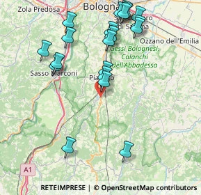 Mappa Via Fondovalle Savena s.n.c, 40060 Pianoro BO, Italia (8.9745)