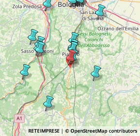 Mappa Via Fondovalle Savena s.n.c, 40060 Pianoro BO, Italia (8.5735)