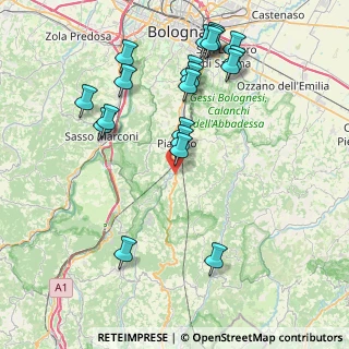 Mappa Cimitero, 40065 Pianoro BO, Italia (8.9745)