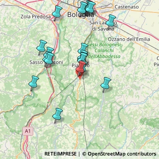 Mappa Cimitero, 40065 Pianoro BO, Italia (8.5735)
