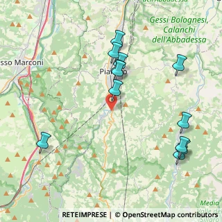 Mappa Cimitero, 40065 Pianoro BO, Italia (4.53333)