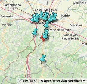 Mappa Via Fondovalle Savena s.n.c, 40060 Pianoro BO, Italia (12.415)