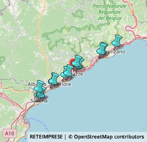 Mappa Via Monte Grappa, 17019 Varazze SV, Italia (5.975)