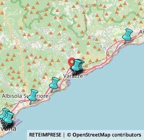 Mappa Via Monte Grappa, 17019 Varazze SV, Italia (6.38)