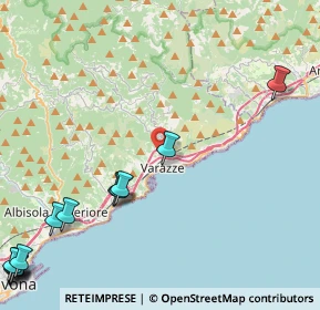 Mappa Via Monte Grappa, 17019 Varazze SV, Italia (7.015)