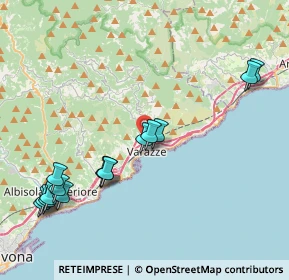 Mappa Via Monte Grappa, 17019 Varazze SV, Italia (4.75133)