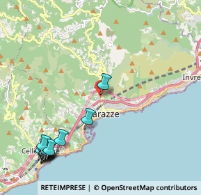 Mappa Via Monte Grappa, 17019 Varazze SV, Italia (2.94385)