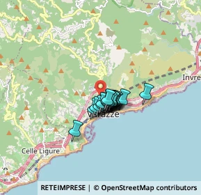 Mappa Via Monte Grappa, 17019 Varazze SV, Italia (0.8345)