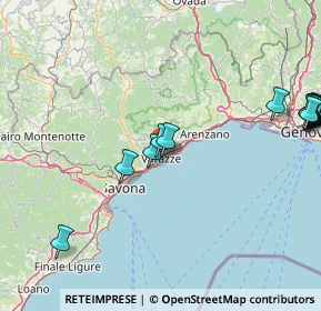 Mappa Via Monte Grappa, 17019 Varazze SV, Italia (22.74118)