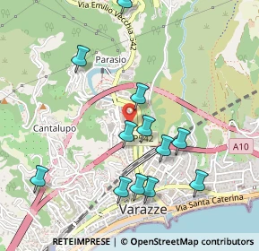 Mappa Via Monte Grappa, 17019 Varazze SV, Italia (0.50917)