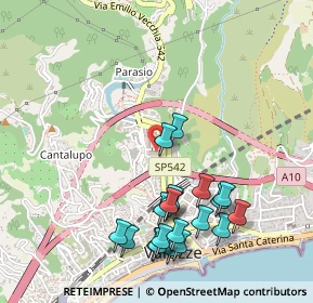 Mappa Via Monte Grappa, 17019 Varazze SV, Italia (0.554)