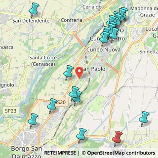 Mappa Via Mellana, 12100 Cuneo CN, Italia (2.9915)