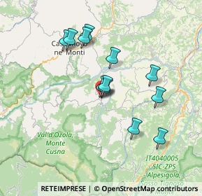 Mappa Via Borghi Don P, 42030 Villa Minozzo RE, Italia (6.385)