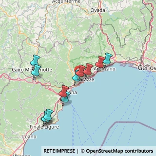 Mappa Provincia di, 17015 Celle ligure SV, Italia (14.75667)