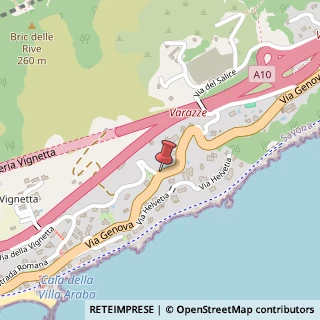 Mappa Strada Romana, 12, 17019 Varazze, Savona (Liguria)