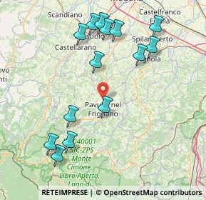 Mappa Via Giardini Nord, 41026 Pavullo nel Frignano MO, Italia (17.80143)