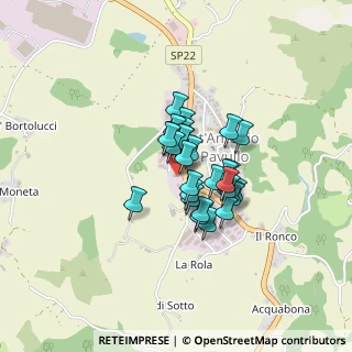 Mappa Via Giardini Nord, 41026 Pavullo nel Frignano MO, Italia (0.25714)