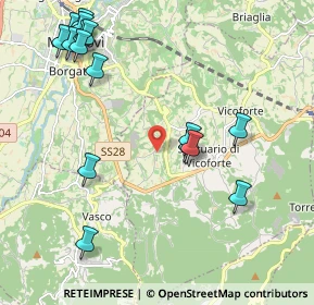 Mappa Via Collarei davanti al, 12080 Vicoforte CN, Italia (2.53125)