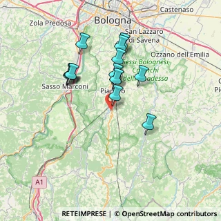 Mappa SP Fondovalle Savena, 40065 Pianoro BO (6.355)