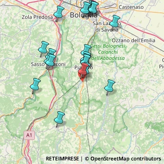 Mappa SP Fondovalle Savena, 40065 Pianoro BO (8.5585)