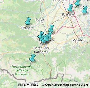 Mappa Piazzale della Repubblica, 12100 Cuneo CN, Italia (17.49615)