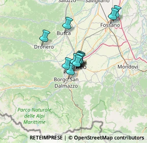 Mappa Via Gimmi Curreno, 12100 Cuneo CN, Italia (8.15692)