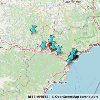Mappa Località Ponteprino, 17017 Cosseria SV, Italia (11.59278)
