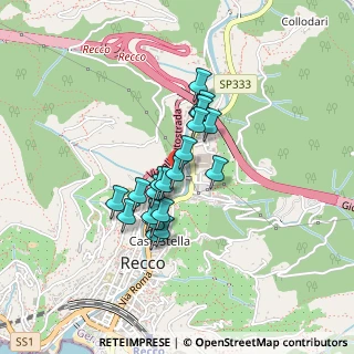 Mappa Via Privata del Parco, 16036 Recco GE, Italia (0.3215)