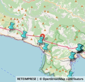 Mappa Via Privata del Parco, 16036 Recco GE, Italia (5.84167)