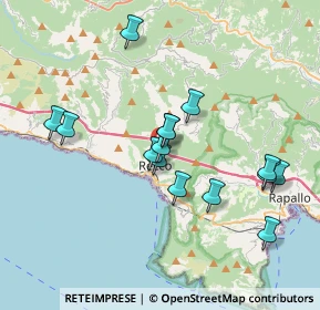 Mappa Via Privata del Parco, 16036 Recco GE, Italia (3.40067)