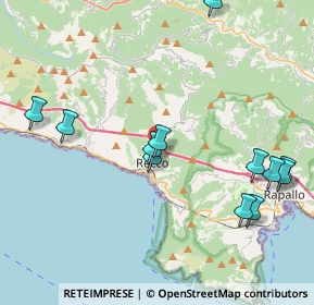 Mappa Via Privata del Parco, 16036 Recco GE, Italia (4.67583)
