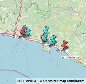 Mappa Via Privata del Parco, 16036 Recco GE, Italia (12.0855)