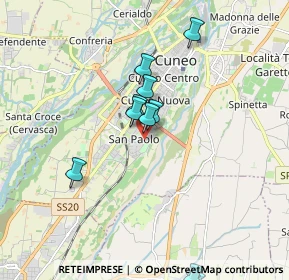 Mappa Largo Piero Bellino, 12100 Cuneo CN, Italia (2.04727)