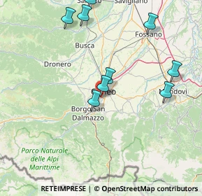 Mappa Largo Piero Bellino, 12100 Cuneo CN, Italia (24.39867)