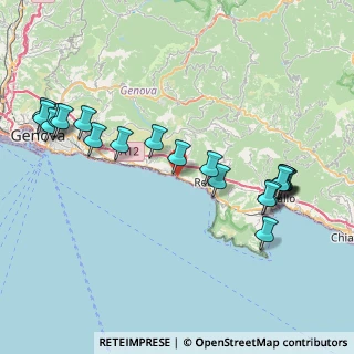 Mappa Via F. Crispi, 16030 Sori GE, Italia (9.211)